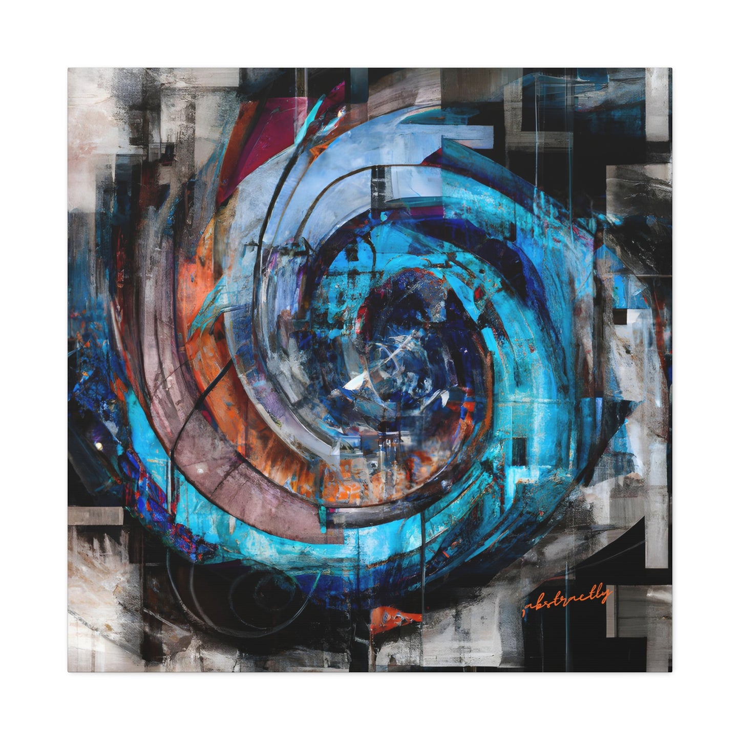 Rose Strauss - Gravity Force, Abstractly - Canvas