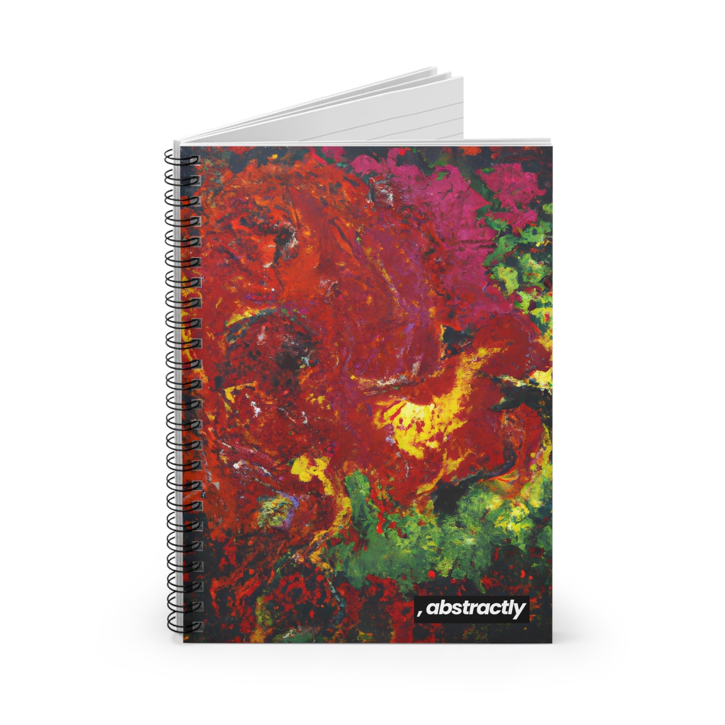 Johannsonite Crystal - Chemistry, Abstractly - Spiral Notebook