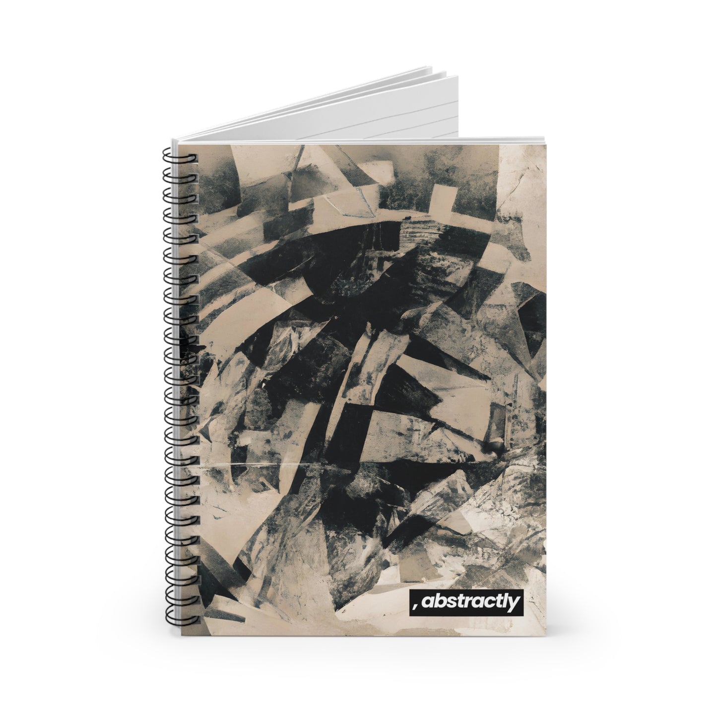 Andrea Sterling - Gravity Force, Abstractly - Spiral Notebook