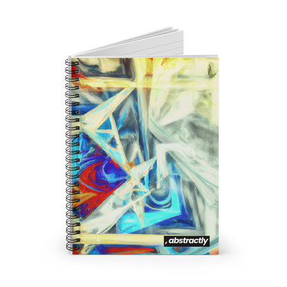 Clarissa Bohm - Electromagnetic Force, Abstractly - Spiral Notebook