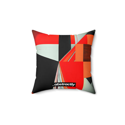 Julia Blackburn - Weak Force, Abstractly - Faux Suede Throw Pillow