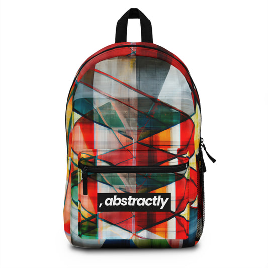 Lillian Czerny - Friction Force, Abstractly - Backpack