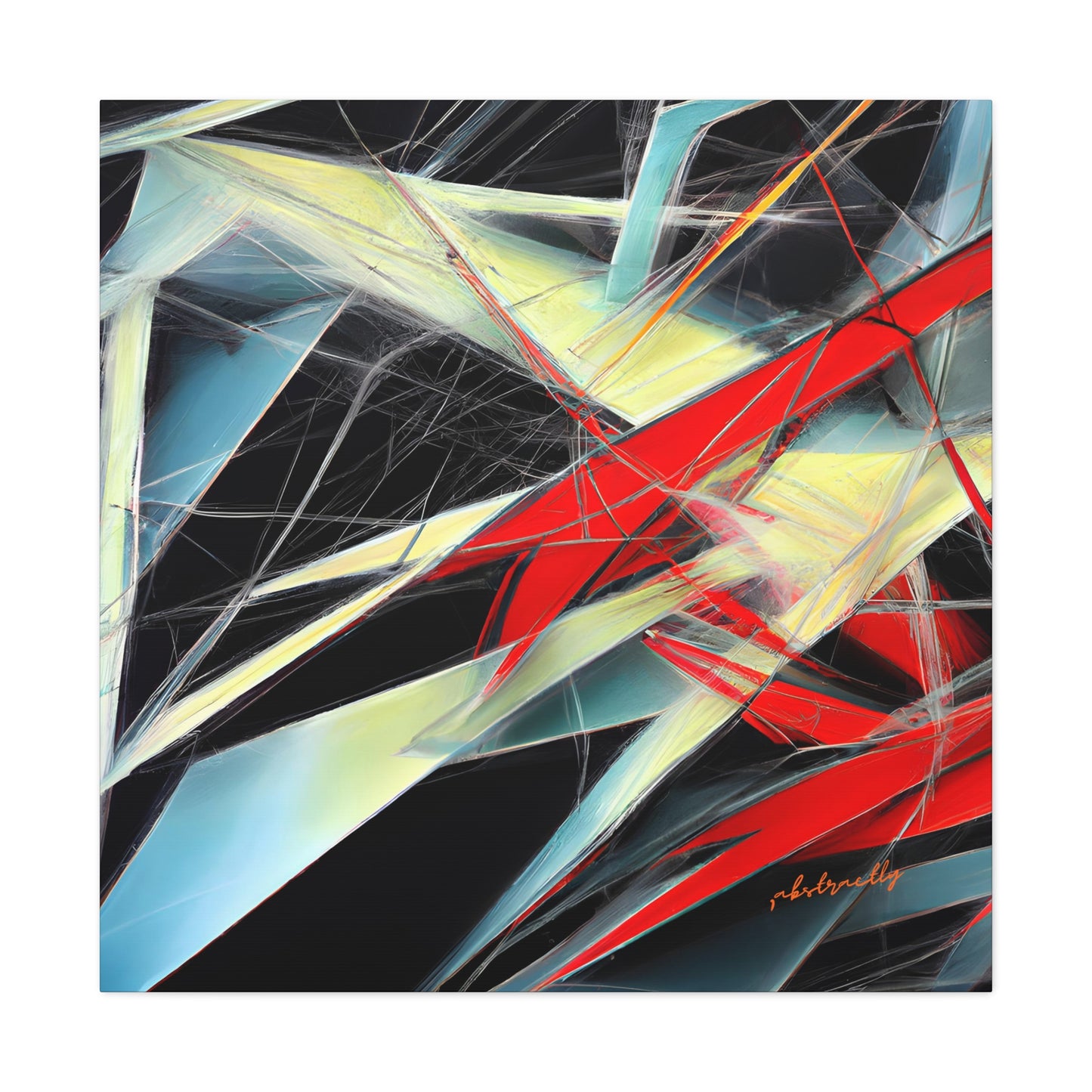 Joan Beaumont - Electromagnetic Force, Abstractly - Canvas