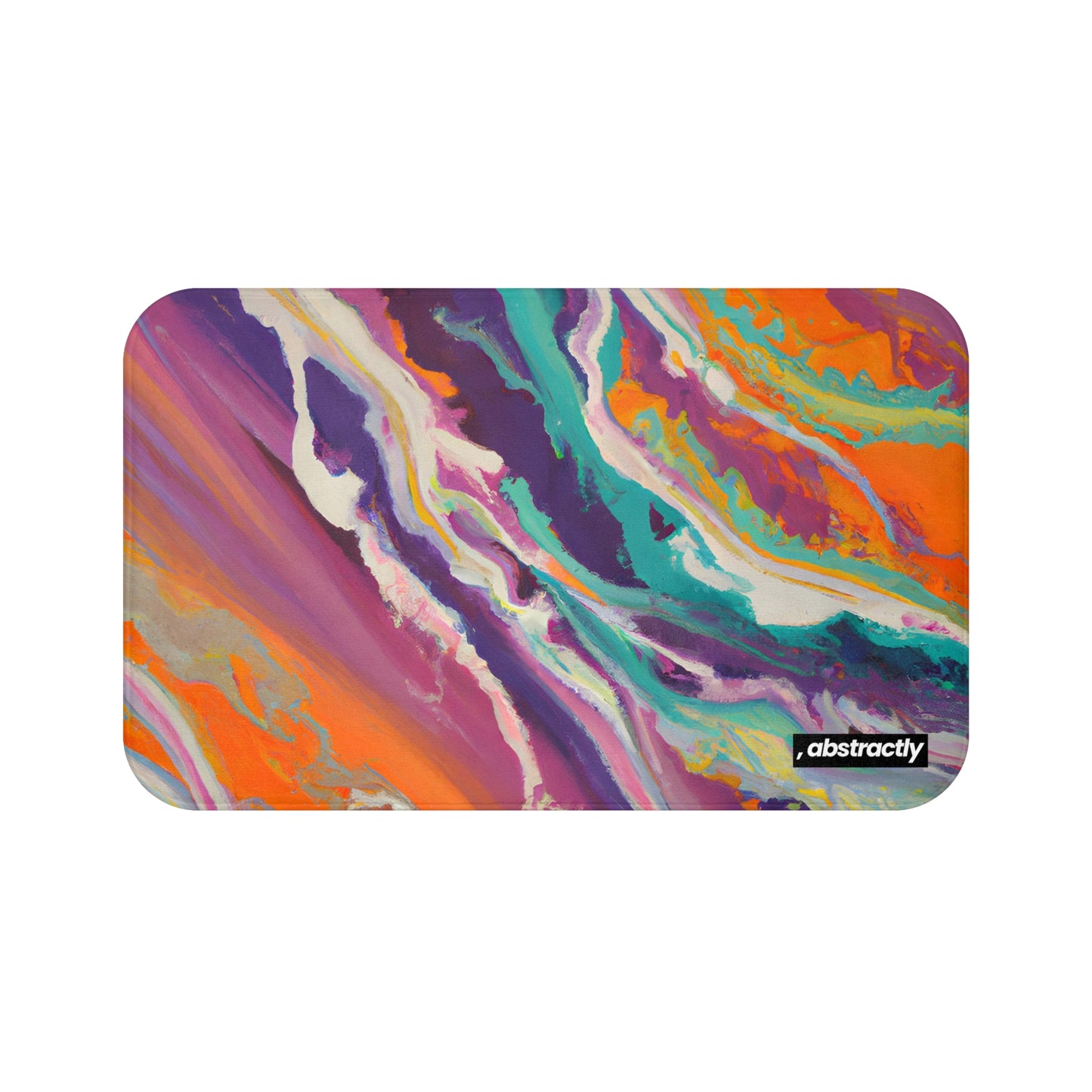 Gustavine Crystalidian - Chemistry, Abstractly - Bath Mat