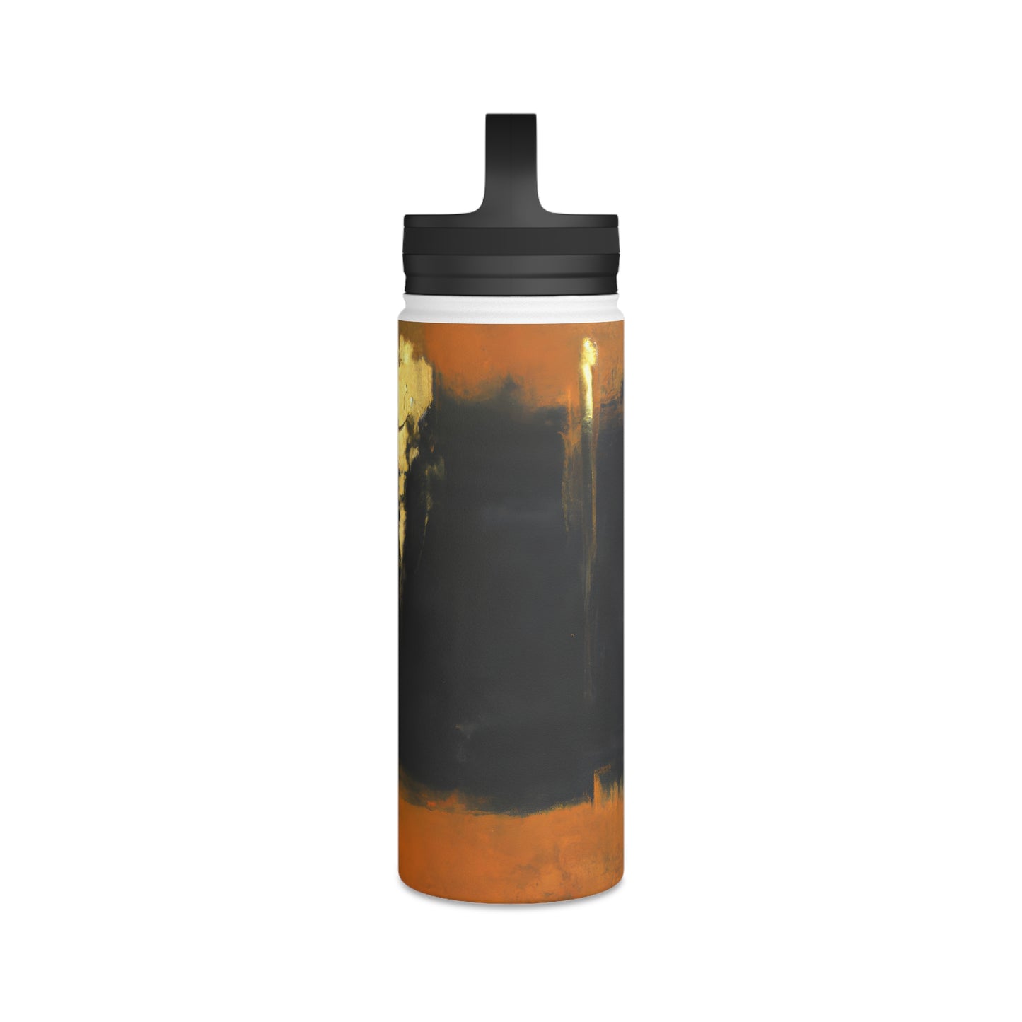 Quantum Trilithium Crystal - Chromium, Abstractly - Stainless Steel Water Bottle