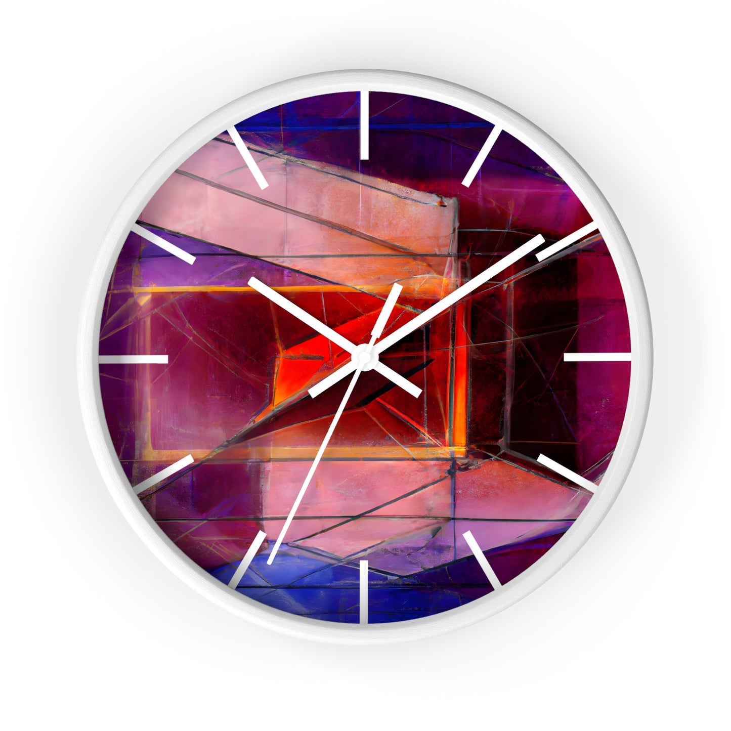 Margaret Hollis - Strong Force, Abstractly - Wall Clock