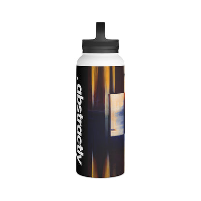 Emma Faraday - Applied Force, Abstractly - Stainless Steel Water Bottle