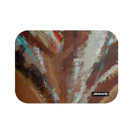 Quantum Glitter Crystal - Magnesium, Abstractly - Bath Mat