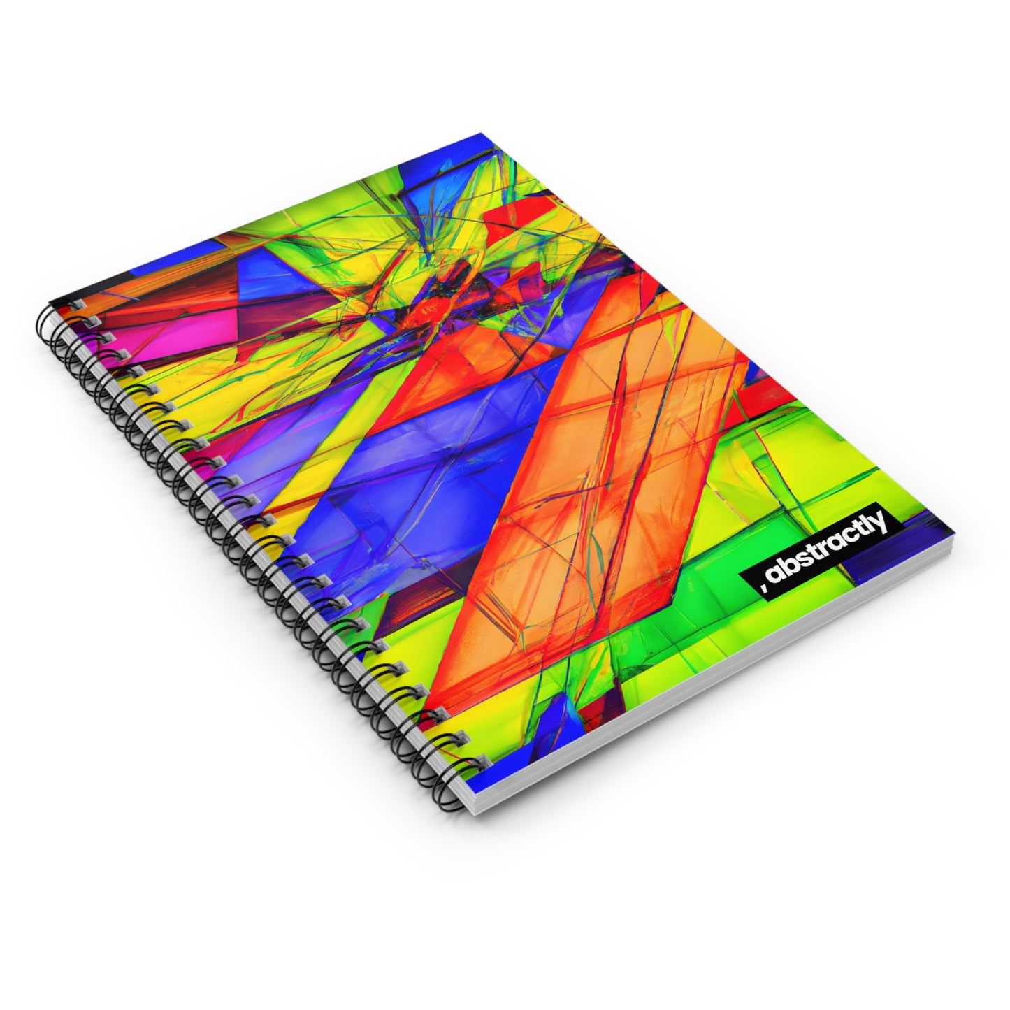 Valerie Higgs - Electric Force, Abstractly - Spiral Notebook