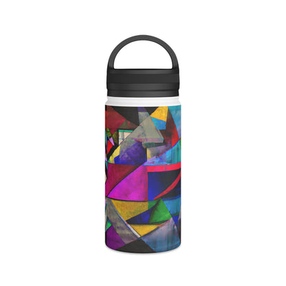 Lena Hartmann - Gravity Force, Abstractly - Stainless Steel Water Bottle