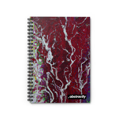 Azure Linxium - Chemistry, Abstractly - Spiral Notebook