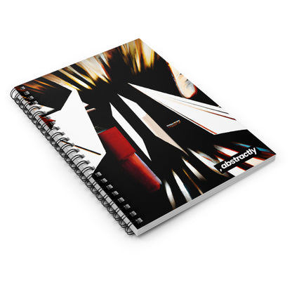 Adrienne Holtzmann - Applied Force, Abstractly - Spiral Notebook