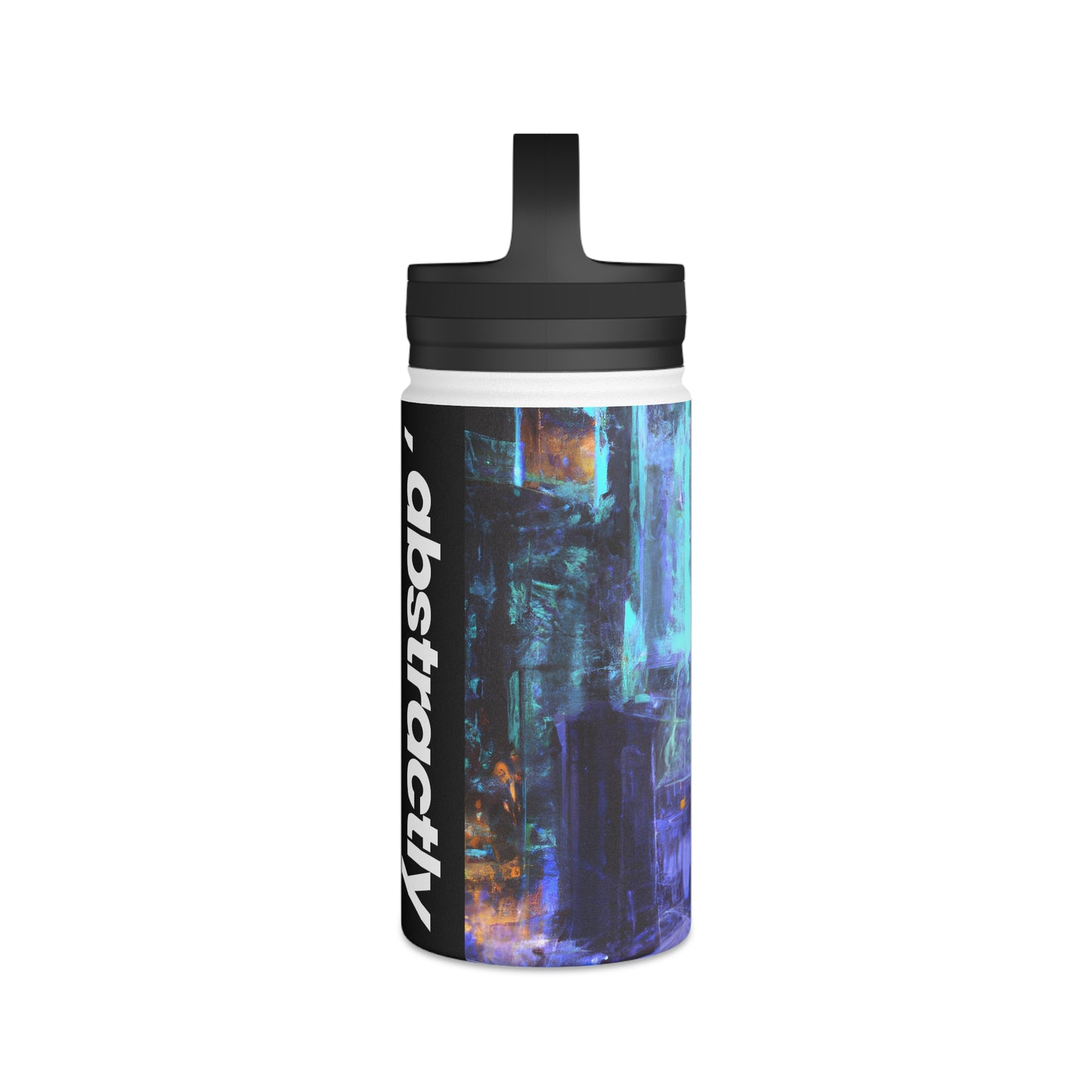 Crescent Capital - Capital, Abstractly - Stainless Steel Water Bottle