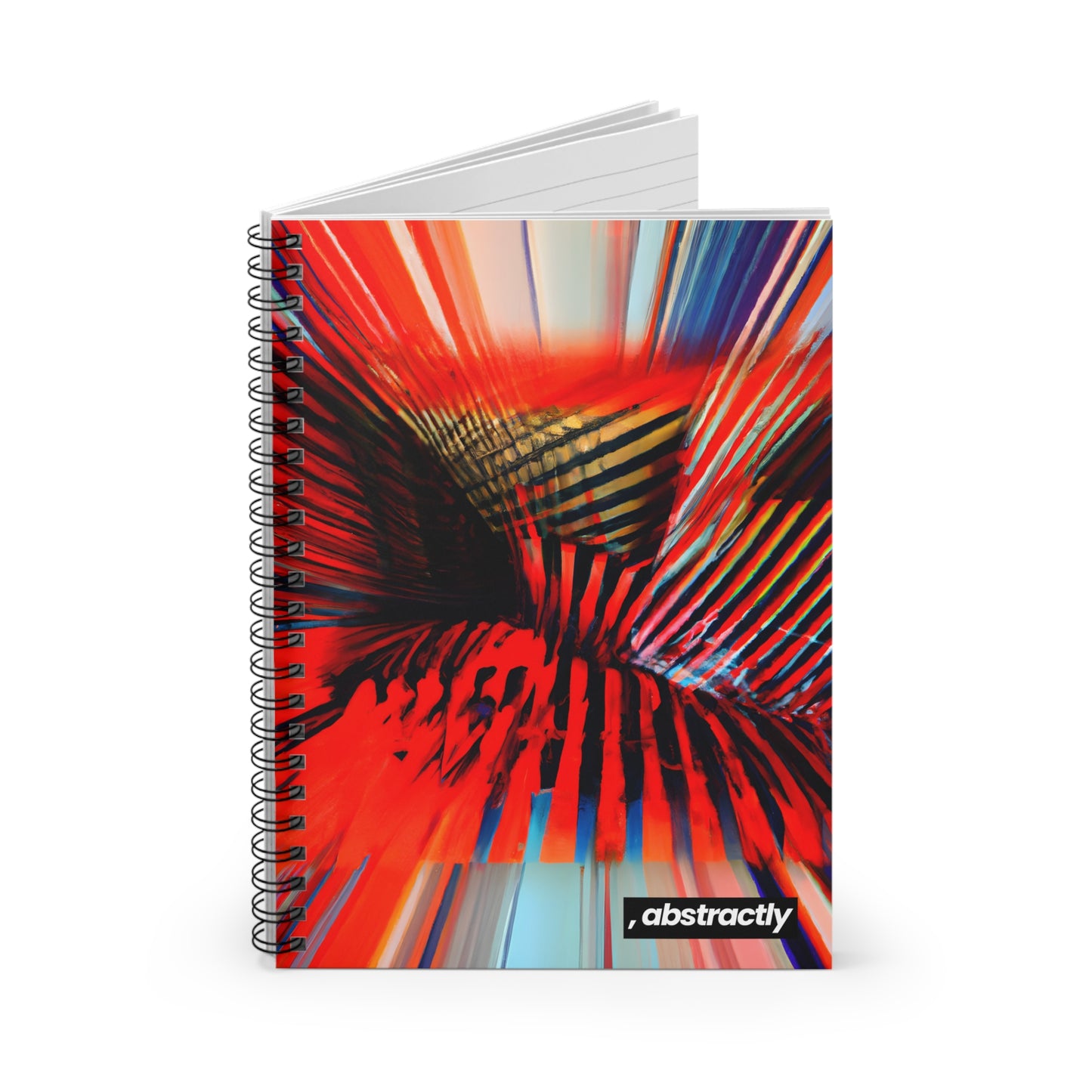 Oliver Maddox - Air Resistance Force, Abstractly - Spiral Notebook