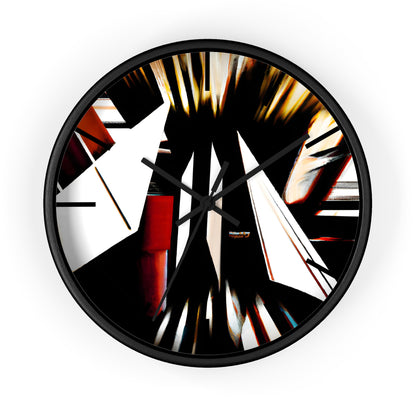 Adrienne Holtzmann - Applied Force, Abstractly - Wall Clock