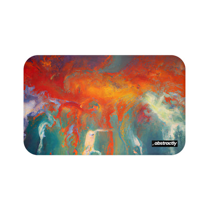 Fluxonite Crystal - Chemistry, Abstractly - Bath Mat