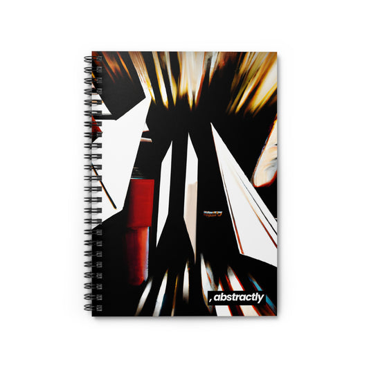 Adrienne Holtzmann - Applied Force, Abstractly - Spiral Notebook