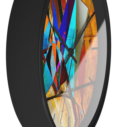 Irene Karlson - Strong Force, Abstractly - Wall Clock