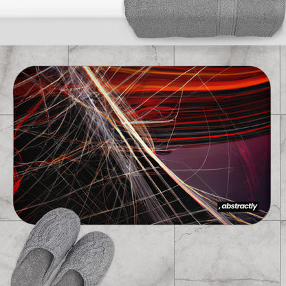 Amelia Sommerfield - Magnetic Force, Abstractly - Bath Mat