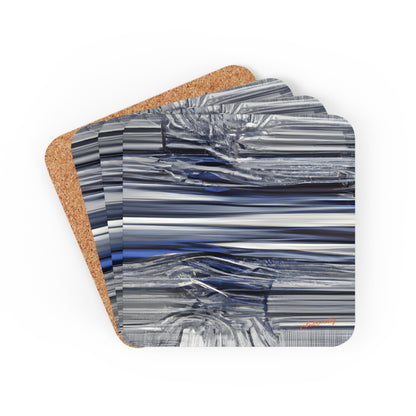 Victoria Eisenhardt - Spring Force, Abstractly - Corkwood Coaster Set of 4