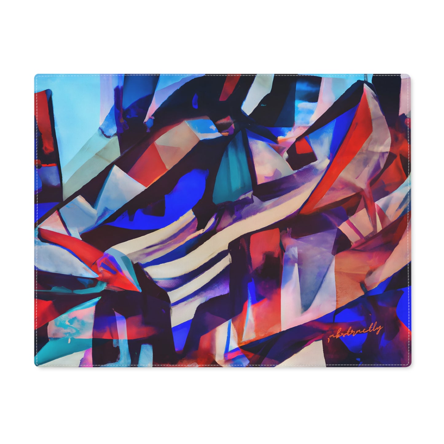 Virginia Berkeley - Normal Force, Abstractly - Placemat