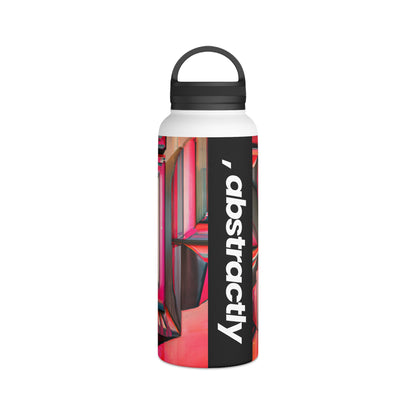 Leon Feldman - Magnetic Force, Abstractly - Stainless Steel Water Bottle