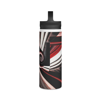 Louisa Eisenberg - Tension Force, Abstractly - Stainless Steel Water Bottle