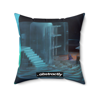 Integrity Vision - General Ledger, Abstractly - Faux Suede Throw Pillow