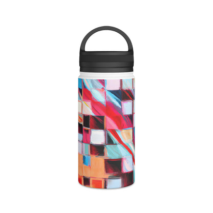 Theodore Bishop - Friction Force, Abstractly - Stainless Steel Water Bottle