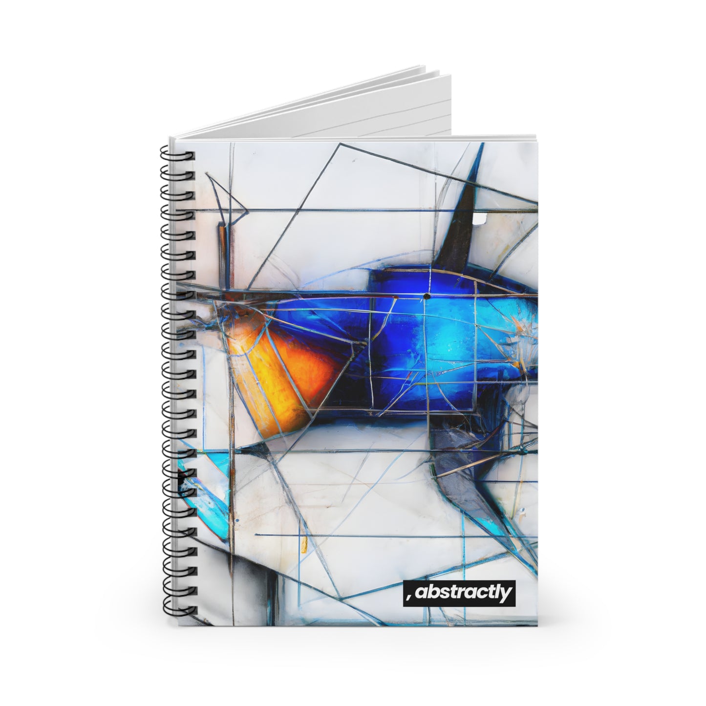 Frederick Hansen - Strong Force, Abstractly - Spiral Notebook