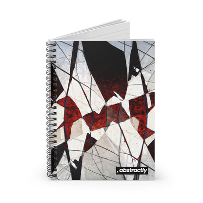 Adrianne Thomas - Spring Force, Abstractly - Spiral Notebook