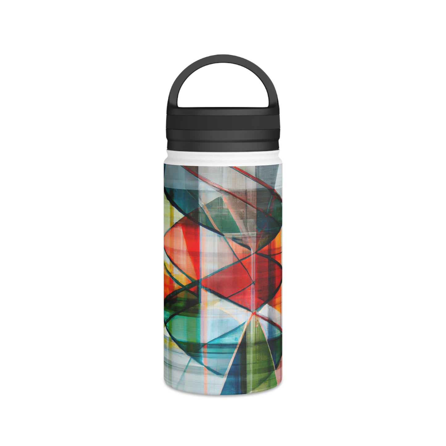 Lillian Czerny - Friction Force, Abstractly - Stainless Steel Water Bottle