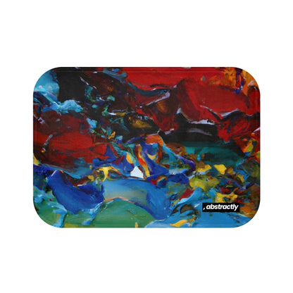 Polarisite Crystals - Chemistry, Abstractly - Bath Mat