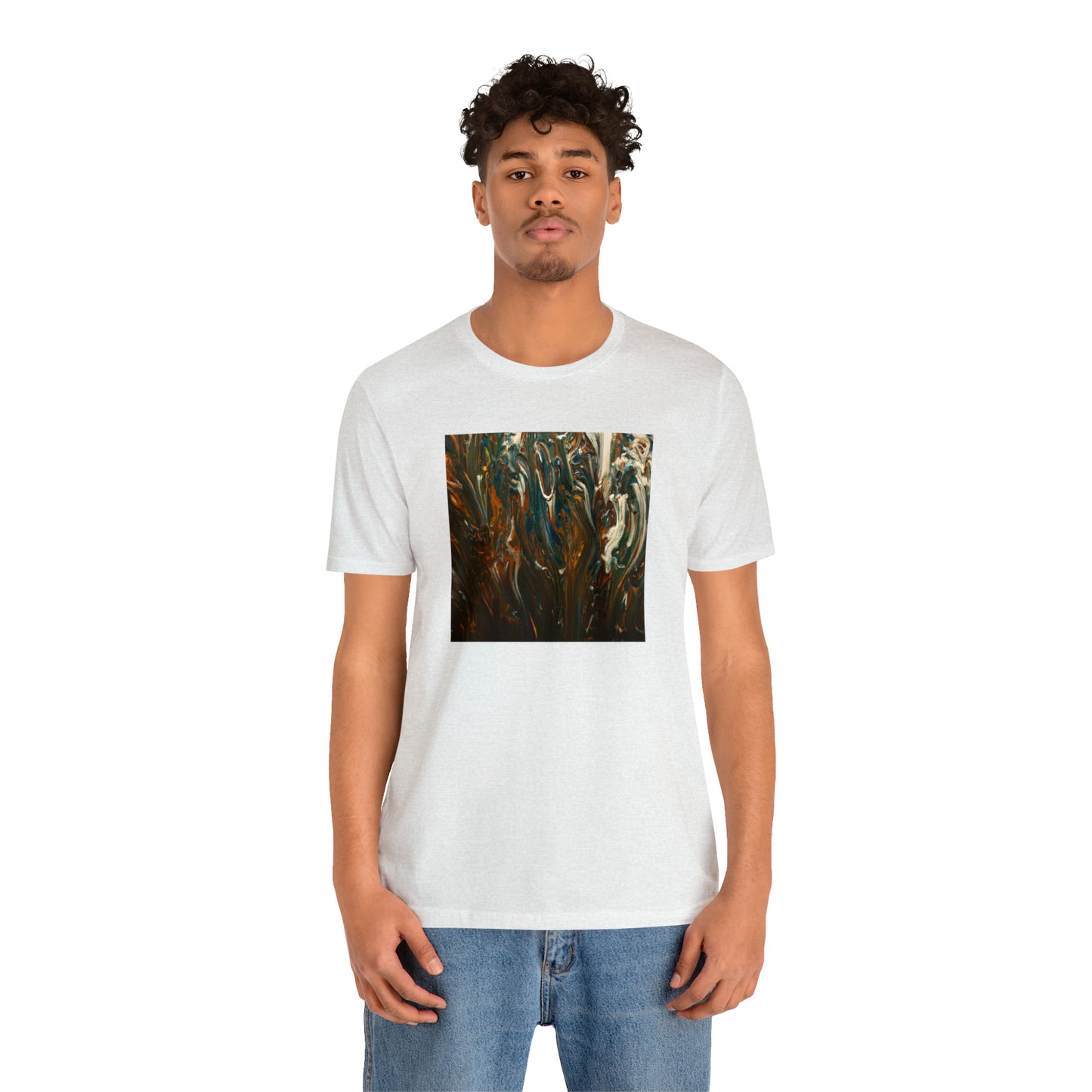 Hovenite Crystalline Matrix - Chemistry, Abstractly - Tee