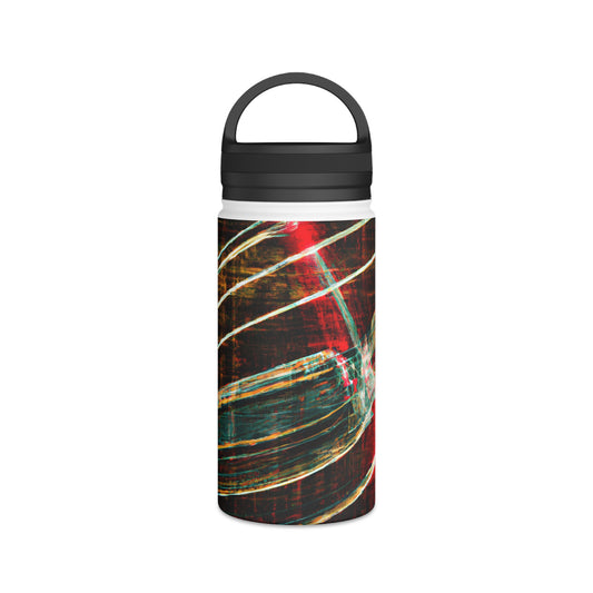 Joyce Lancaster - Electromagnetic Force, Abstractly - Stainless Steel Water Bottle