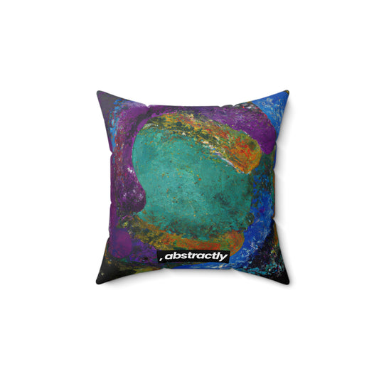 Starfire Aluminide - Chemistry, Abstractly - Faux Suede Throw Pillow