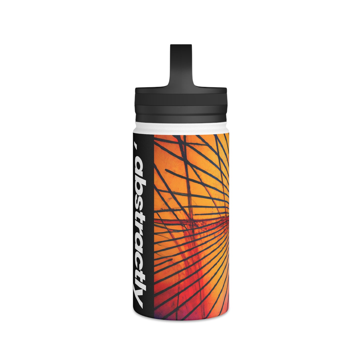 Richard Sterling - Magnetic Force, Abstractly - Stainless Steel Water Bottle