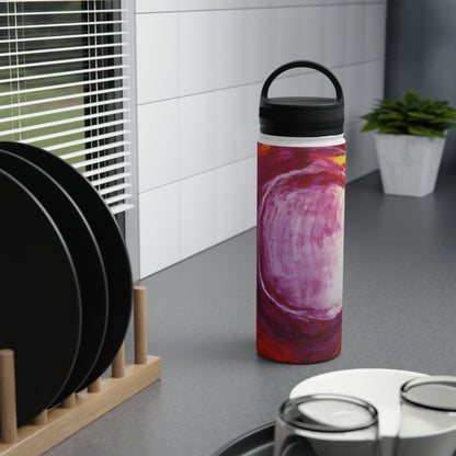 Quazarium Crystalite - Vanadium, Abstractly - Stainless Steel Water Bottle