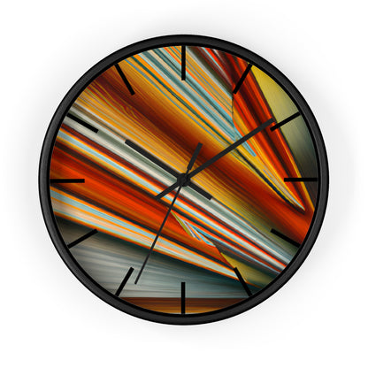 Melvin Strickland - Friction Force, Abstractly - Wall Clock