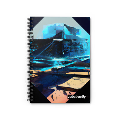 Glacier Capital - Interest, Abstractly - Spiral Notebook