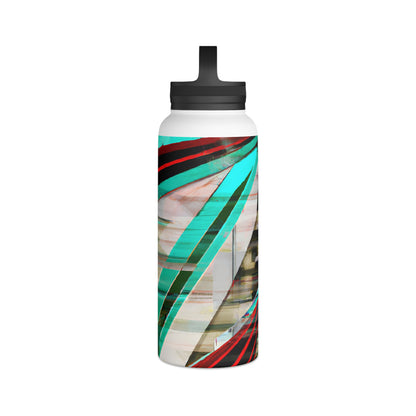 Bonnie Rosenbaum - Electric Force, Abstractly - Stainless Steel Water Bottle