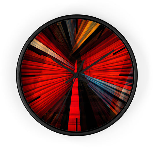 Eleanor Finchley - Electromagnetic Force, Abstractly - Wall Clock