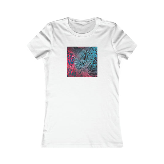 Erica Humphries - Air Resistance Force, Abstractly - Ladies' Cut Tee