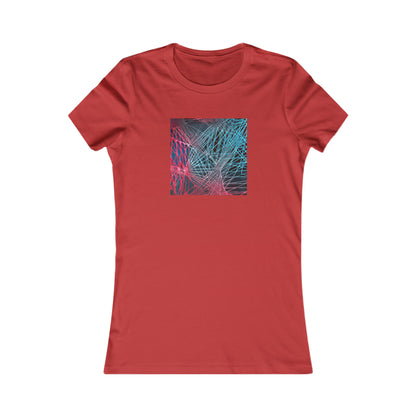 Erica Humphries - Air Resistance Force, Abstractly - Ladies' Cut Tee