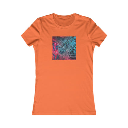 Erica Humphries - Air Resistance Force, Abstractly - Ladies' Cut Tee