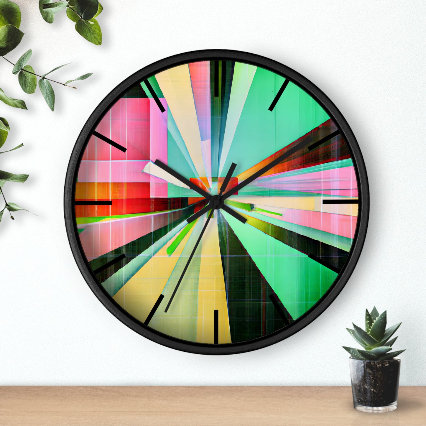 Joe Tremaine - Applied Force, Abstractly - Wall Clock