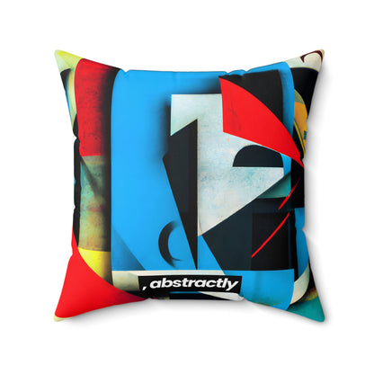 Isobel Farnsworth - Weak Force, Abstractly - Faux Suede Throw Pillow