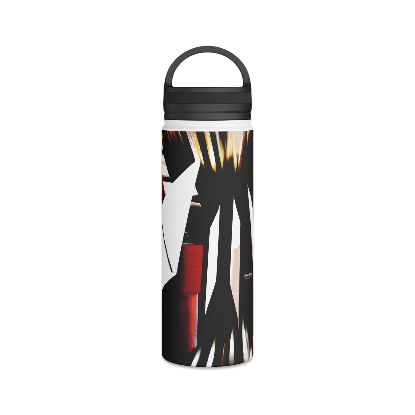 Adrienne Holtzmann - Applied Force, Abstractly - Stainless Steel Water Bottle