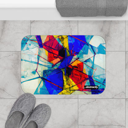 Geraldine Hallsworth - Tension Force, Abstractly - Bath Mat