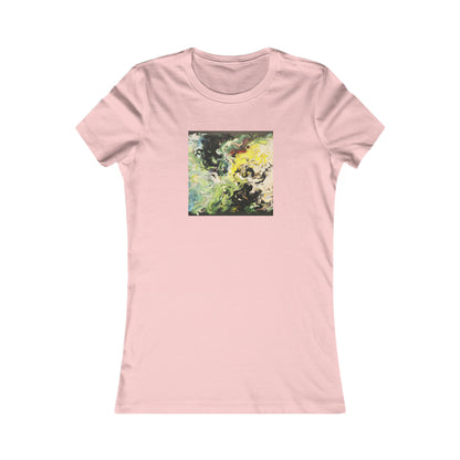 Lustra Vanadium Crystal - Chemistry, Abstractly - Ladies' Cut Tee